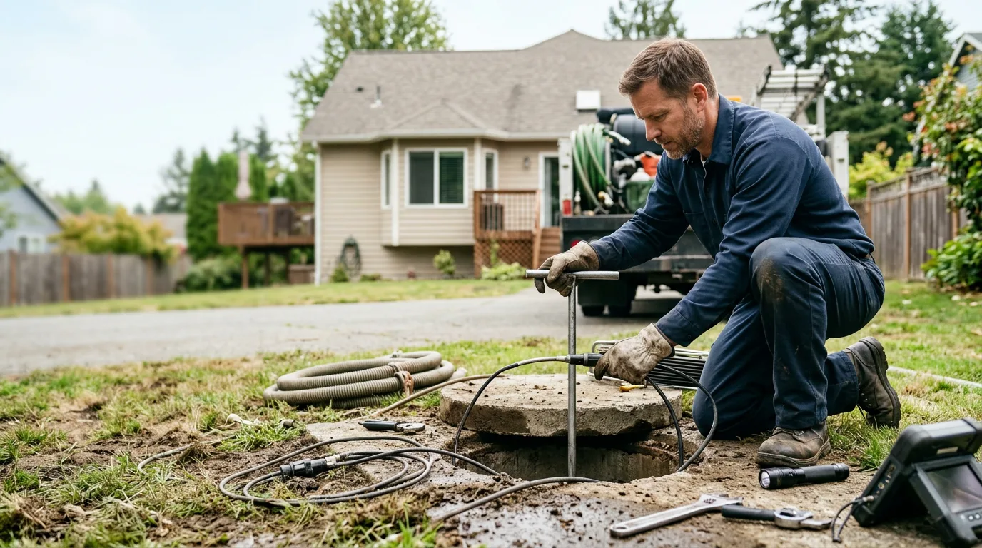 Septic Tank Pumping in Marshall, WA
